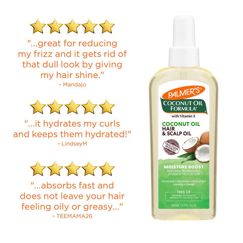 Coconut Oil Hair & Scalp Oil