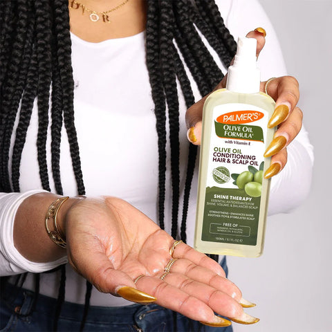 Olive Oil Hair & Scalp Oil